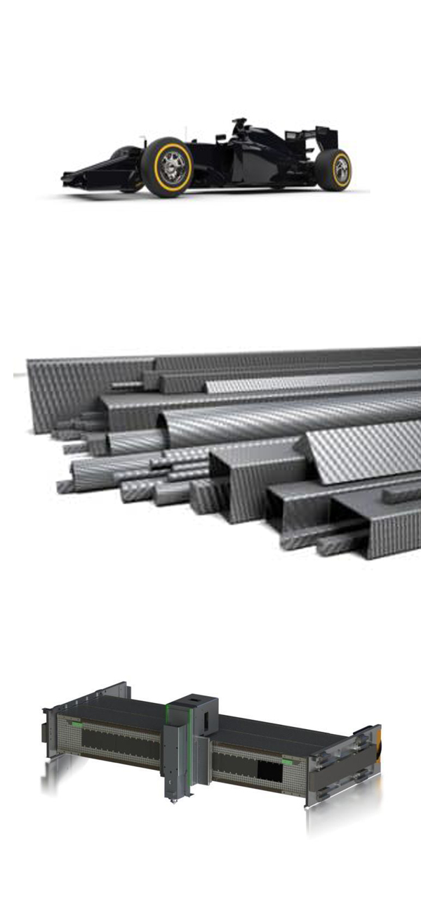 Carbon Fiber Traverse Carbon Fiber Traverse